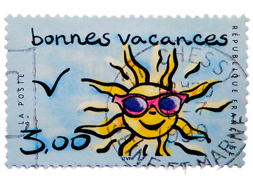 Timbre de la collection Étés
